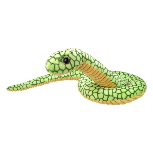 All About Nature Мягкая игрушка Зелёная змея, 25 см