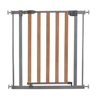 Hauck Детские ворота безопасности Wood Lock Safety Gate (для проема 84-123 см) / цвет silver					