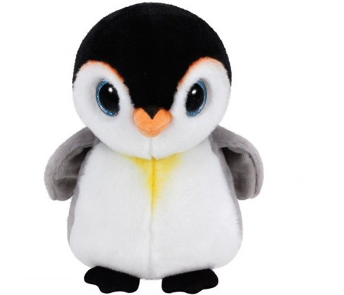 Ty Beanie Babies Мягкая игрушка Пингвин Понго, 25 см