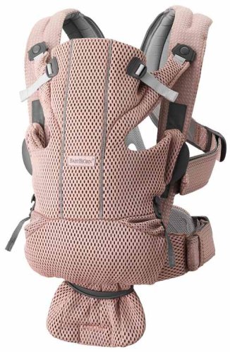 BabyBjorn Рюкзак для переноски ребенка Move 3D Mesh / цвет пыльно-розовый