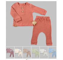 Flexi Детский комплект: кофта, штаны  / цвет серый					