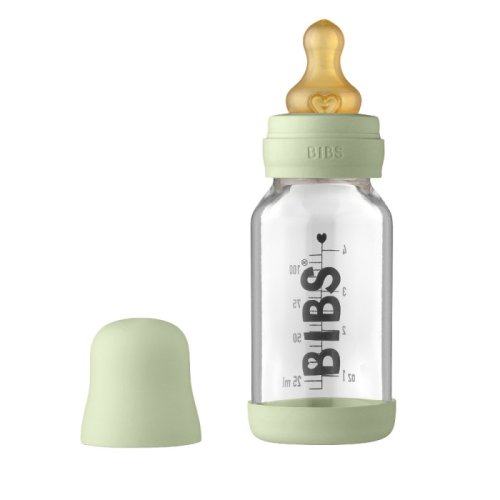 BIBS Бутылочка для кормления  Baby Bottle Complete Set - Sage 110 ml