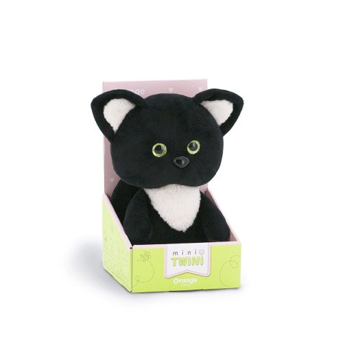 Orange Toys Мягкая игрушка "Котёнок чёрный" из коллекции Mini Twini
