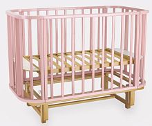 Rant Детская кровать Sandy, 120x60 см / цвет Cloud Pink (розовый)					