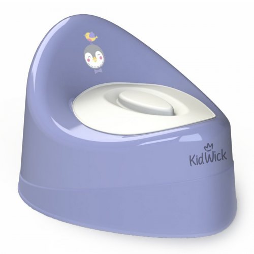Kidwick Горшок туалетный Ракушка/цвет фиолетовый с белой крышкой