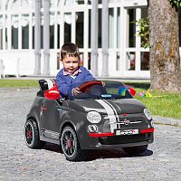 Детский электромобиль  Peg Perego Fiat 500 S grey IGED1171 / серый					