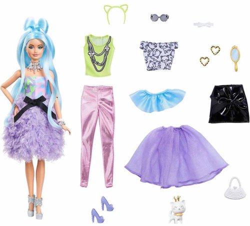 Barbie Кукла "Экстра" со светло-голубыми волосами