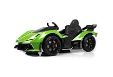RiverToys Детский электромобиль Lamborghini / цвет зеленый					