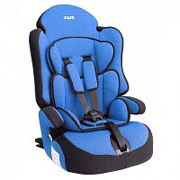 Siger Детское автомобильное кресло Прайм isofix (9-36 кг), группа 1/2/3, цвет синий