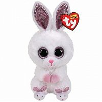 Ty Beanie Boos Мягкая игрушка Кролик в тапочках, 15 см