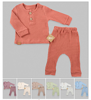 Flexi Детский комплект: кофта, штаны  / цвет кремовый					