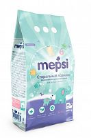 Mepsi Стиральный порошок на основе натурального мыла гипоаллергенный для детского белья  2400 гр.					