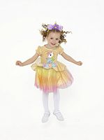 Батик Карнавальный костюм для девочек Единорожка малютка / рост 98 см, от 3 лет / цвет желтый					