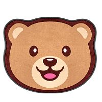 Roxi Kids Плюшевый коврик для ванной Teddy / цвет коричневый					