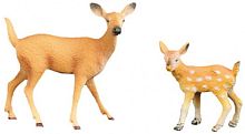 Masai Mara Игрушка серии "Мир диких животных" Семья оленей, 2 предмета					