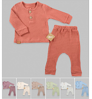 Flexi Детский комплект: кофта, штаны  / цвет сливовый					