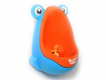ROXY-KIDS Писсуар для мальчиков "Лягушка с прицелом"/ Цвет голубой/апельсиновый