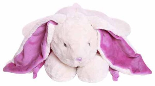 Lapkin Мягкая игрушка "Кролик", 15 см / цвет белый-фиолетовый