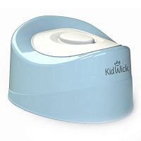 Kidwick Горшок туалетный Мини / цвет голубой с белой крышкой					