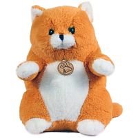 Lapkin Мягкая игрушка Толстый кот 26 см / рыжий					