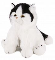 MaxiLife Мягкая игрушка "Кот Черно-Белый", 30 см