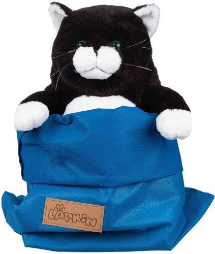 Lapkin Мягкая игрушка Толстый кот 39см / горький шоколад