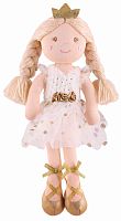Maxitoys Мягкая игрушка Кукла Принцесса Ханна в белом платье, 38 см					