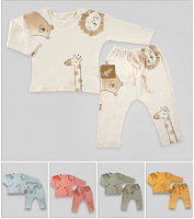 Flexi Детский комплект: кофта, штаны / цвет горчичный					
