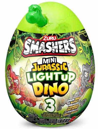 Zuru Smashers Игрушка "Mini Jurassic Light-Up Dino"