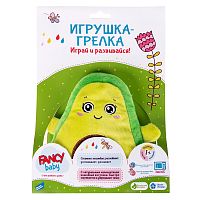 Fancy Baby Мягкая игрушка-грелка Авокадо / цвет зеленый, желтый					